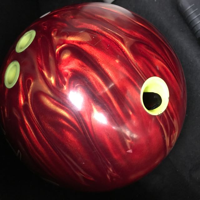 Brunswick Strike King Bowling Ball [Red Gold], Sports Equipment, Sports