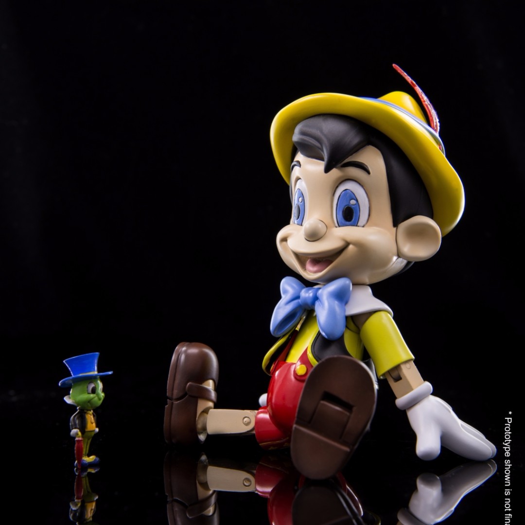 Herocross Disney 12" Pinocchio Vinyl Figure New 