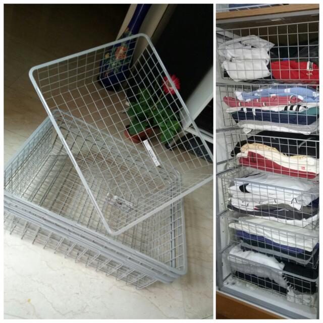 IKEA Wire baskets, Furniture & Home Living, Furniture, Other Home