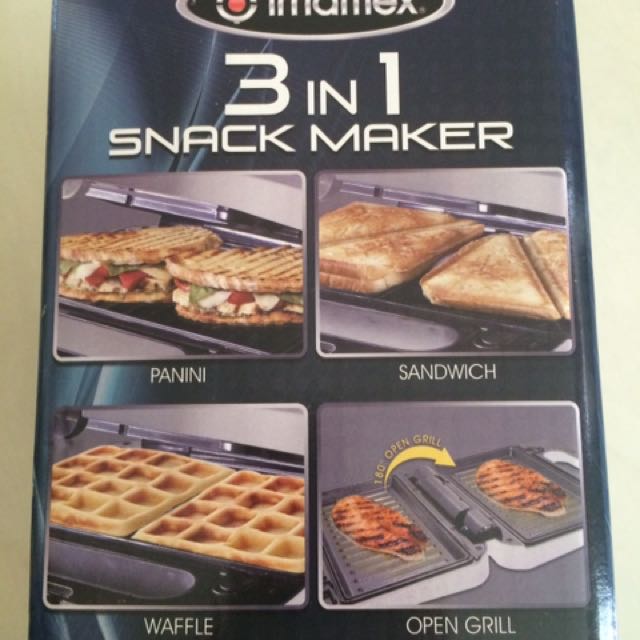 imarflex 3 in 1 snack maker