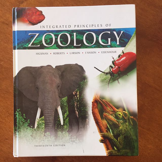 Integrated Principles Of Zoology Textbooks On Carousell - 
