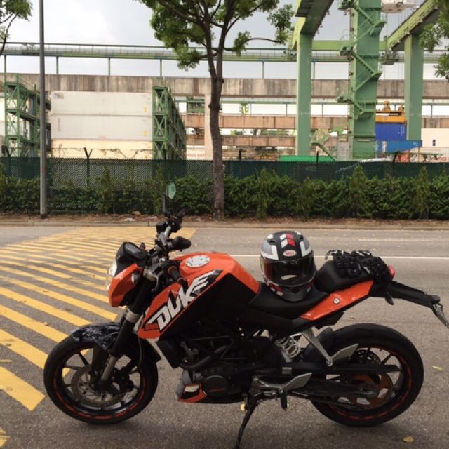 ktm duke 200 bike cover