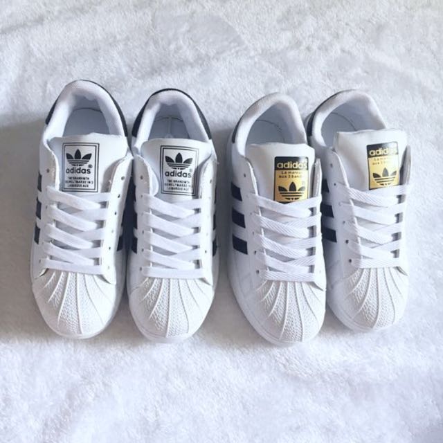 LAST INSTOCK• Size 36 Adidas Superstar Shoes Black w White Labels, Women's  Fashion, Shoes on Carousell