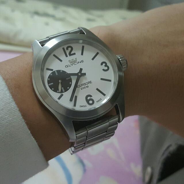 Glycine incursore clearance manual wind