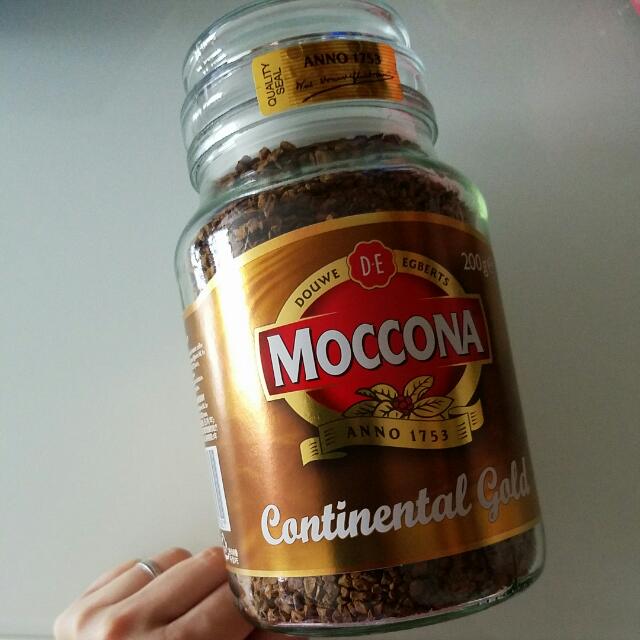 Moccona Continental Gold Instant Coffee 200g, 嘢食 & 嘢飲, 飲料 - Carousell