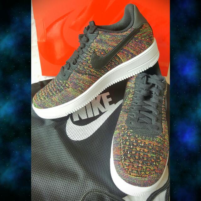 air force flyknit multicolor