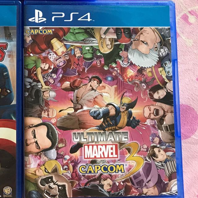 Ps4 Ultimate Marvel Vs Capcom 3 Toys Games Video Gaming Video Games On Carousell