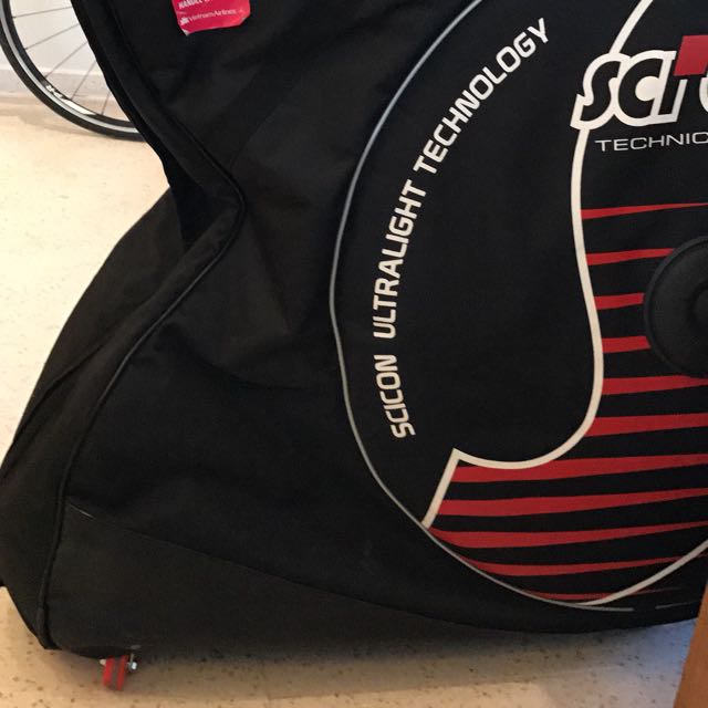 Scicon Aerocomfort triathlon Bike Travel Bag bike case rental