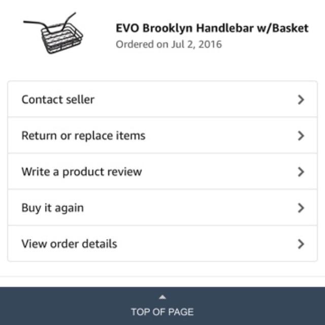 evo brooklyn handlebar