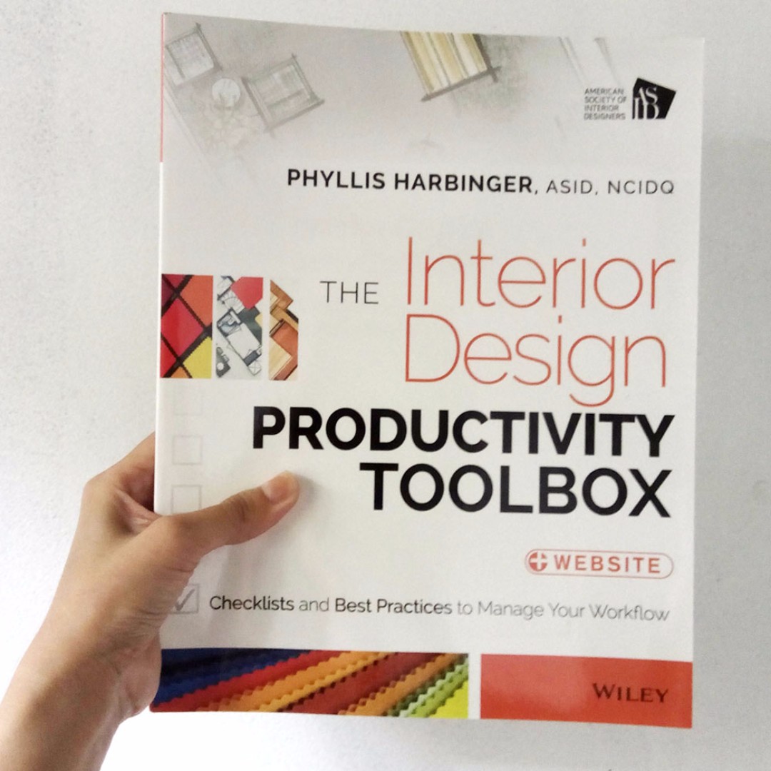 The Interior Design Productivity Toolbox Checklists And Best Practices To Manage Your Workflow Books Books On