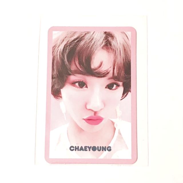 Twice 4th Mini Album Signal Photocard Chaeyoung Pink Ver Hobbies Toys Memorabilia Collectibles K Wave On Carousell
