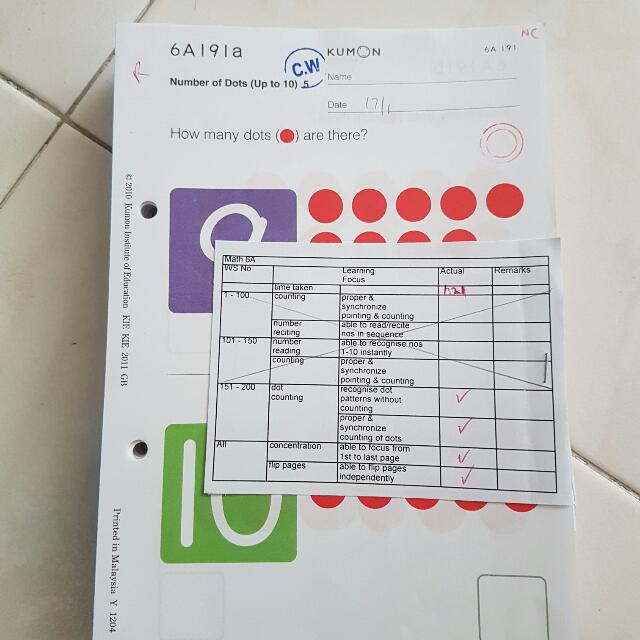ð 400pcs - Lvl 6 Kumon Maths Worksheets (Pending collection ...