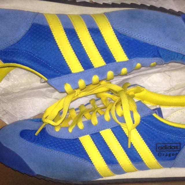 adidas originals dragon blue yellow