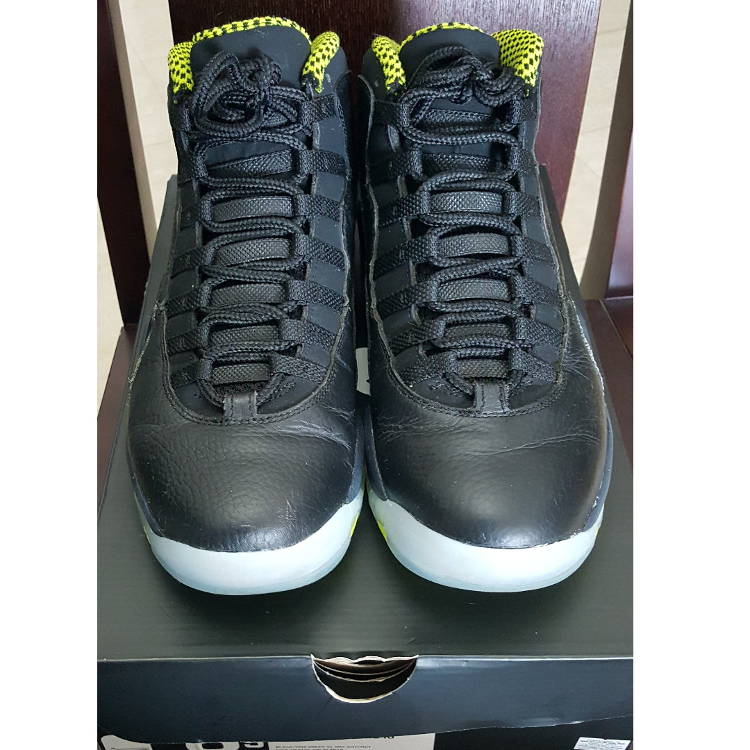 jordan 10 green venom