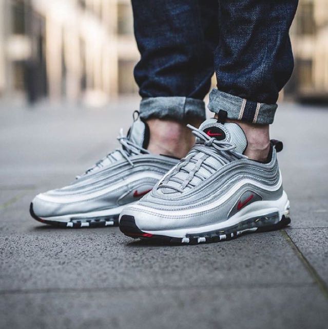 Air max 97 silver bullet and gold pack