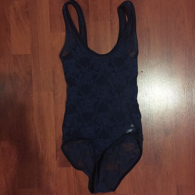 American Apparel Lace Bodysuit XS, Women's Fashion, Clothes on Carousell