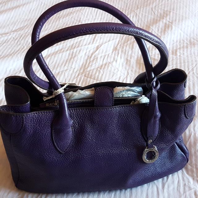 Purple sales work bag