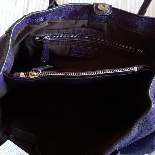 BN YUCCA Soft Leather Shoulder Sling Bag Rich Purple In Colour