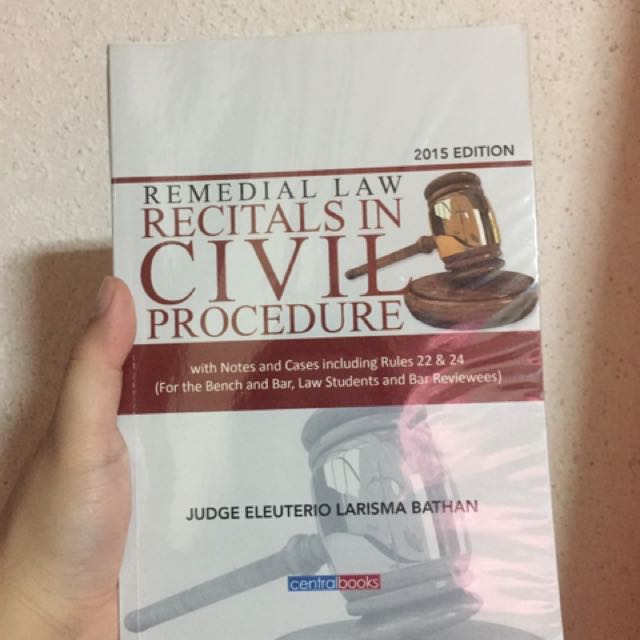 Civil Procedure Law Book Textbooks On Carousell