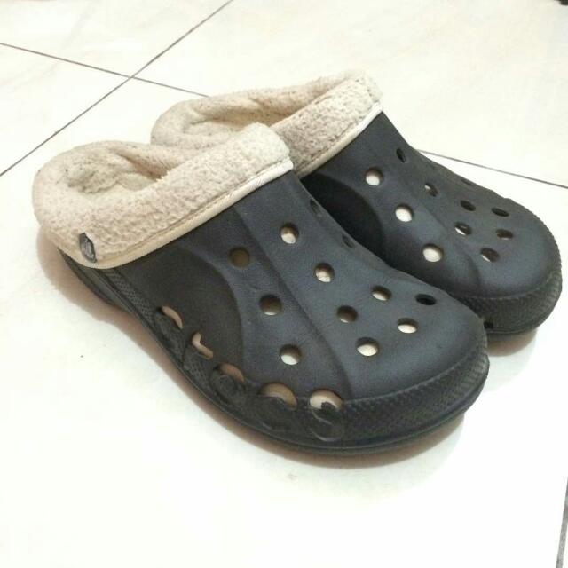 crocs with fur for men