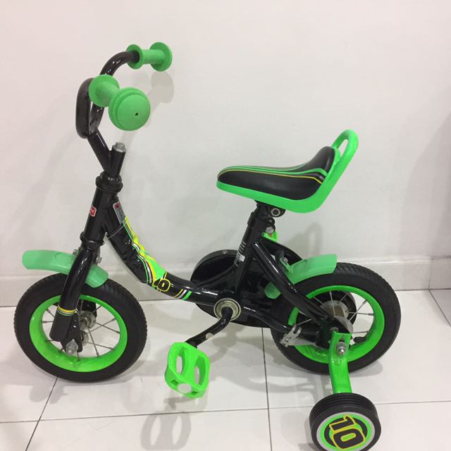 Fisher price Bike With Training Wheels For Toddler 10 Inch Bike