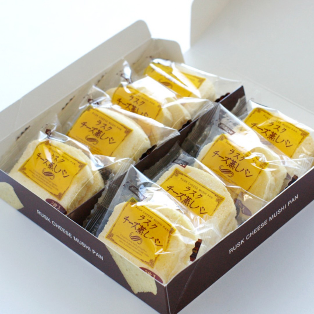 Hokkaido Cheese Mushi Pan Rusk Snack [Directly from Japan!], Food