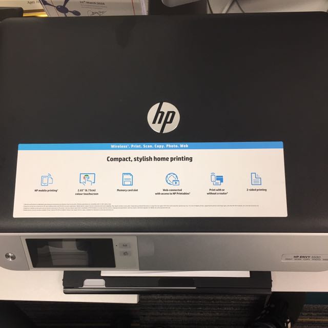 Hp Envy 5530 All In One Multifunktionsdrucker HP Envy 5530 All In One Color Printer, Scanner, Copier, Photo, Web, 電腦