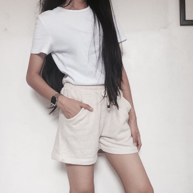 jogger sweat shorts womens