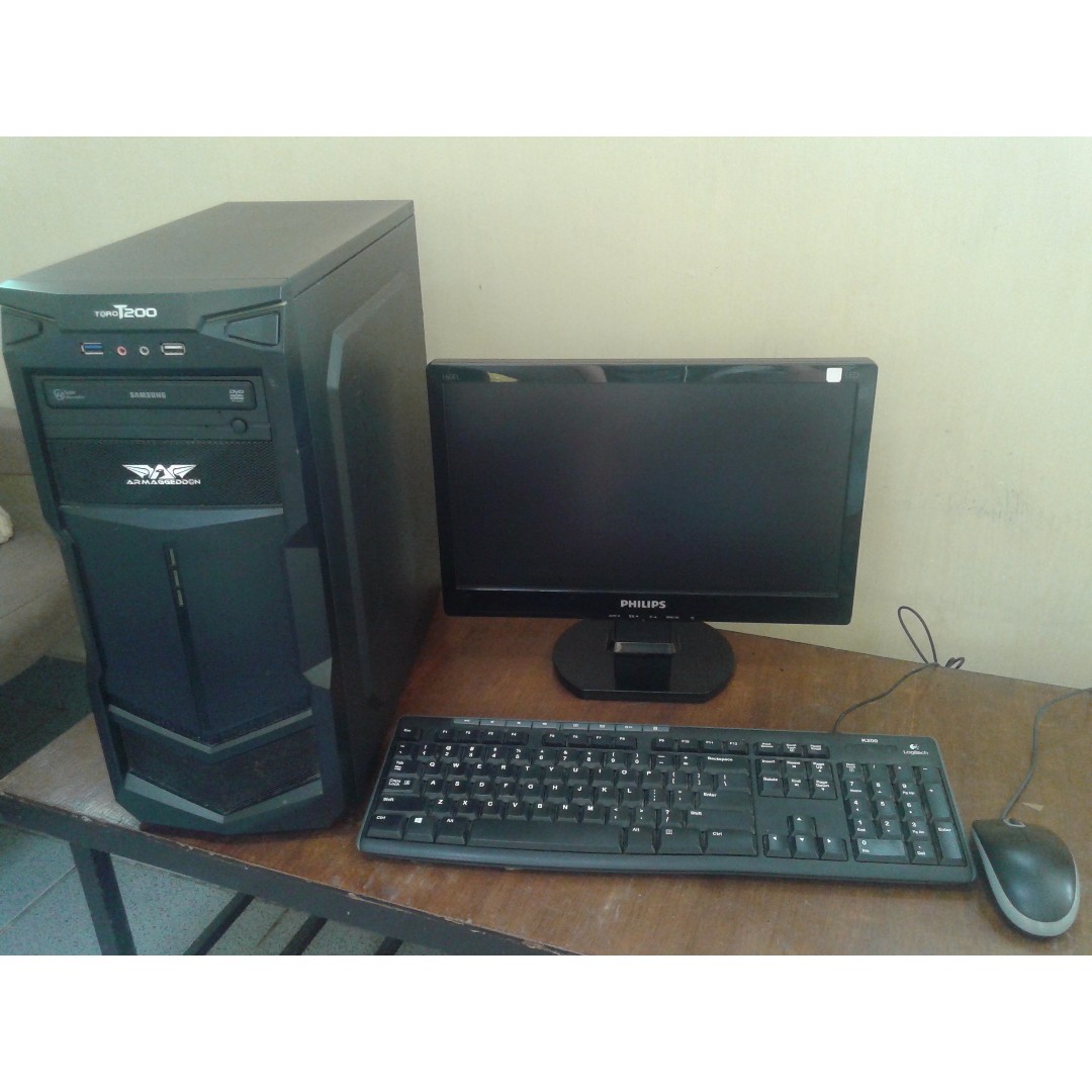 Komputer Rakitan I5 4gb 500gb Monitor 14 Elektronik Komputer Desktop Di Carousell Komputer Rakitan I5 4gb 500gb Monitor 14 Elektronik Komputer Desktop Di Carousell