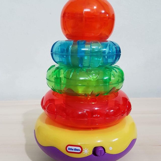 Little Tikes Light Up Stacker, Babies & Kids, Infant Playtime on Carousell
