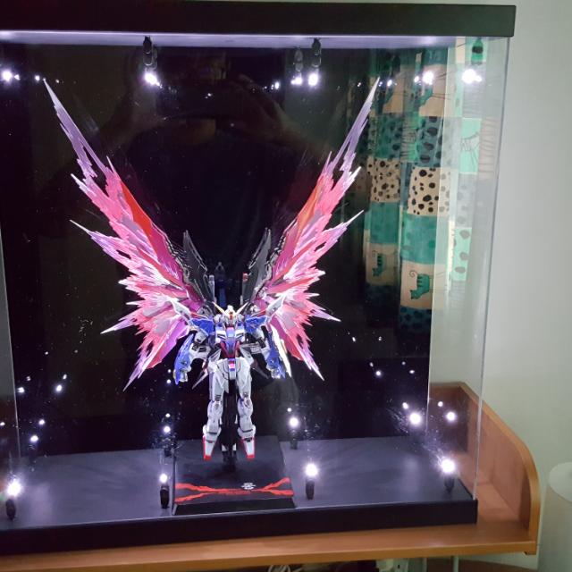 Custom Metalbuild style Henie Destiny Gundam display stand base for HG MG 