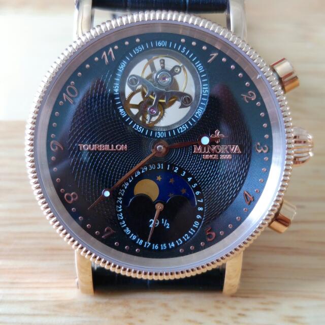 Minorva Moonphase 1 Min Flying Tourbillon
