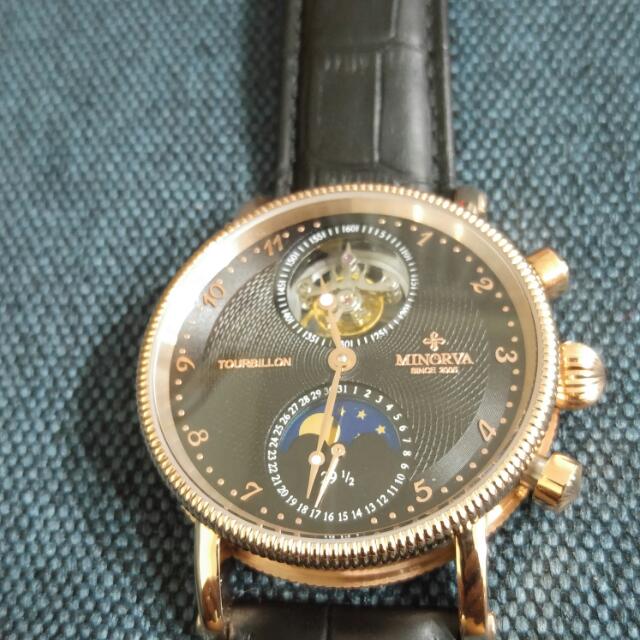 Minorva Moonphase 1 Min Flying Tourbillon