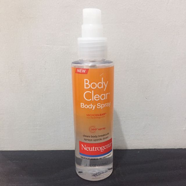 Neutrogena Body Clear Body Spray Health Beauty Skin Bath Body On Carousell