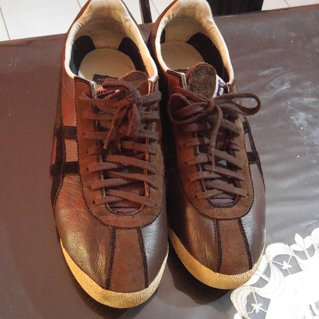 Onitsuka Tiger Brown Leather With Black 