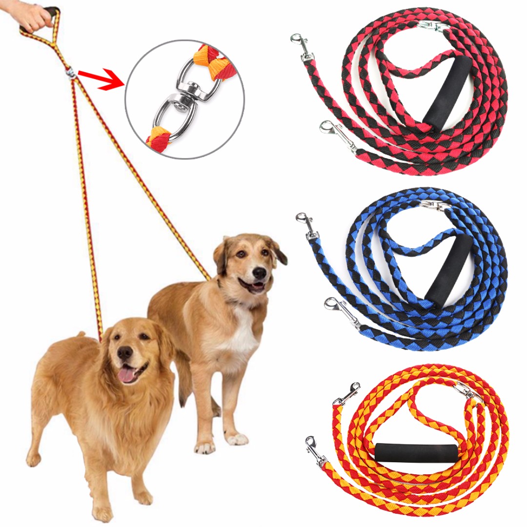 Dog lead for 2 dogs Clearance