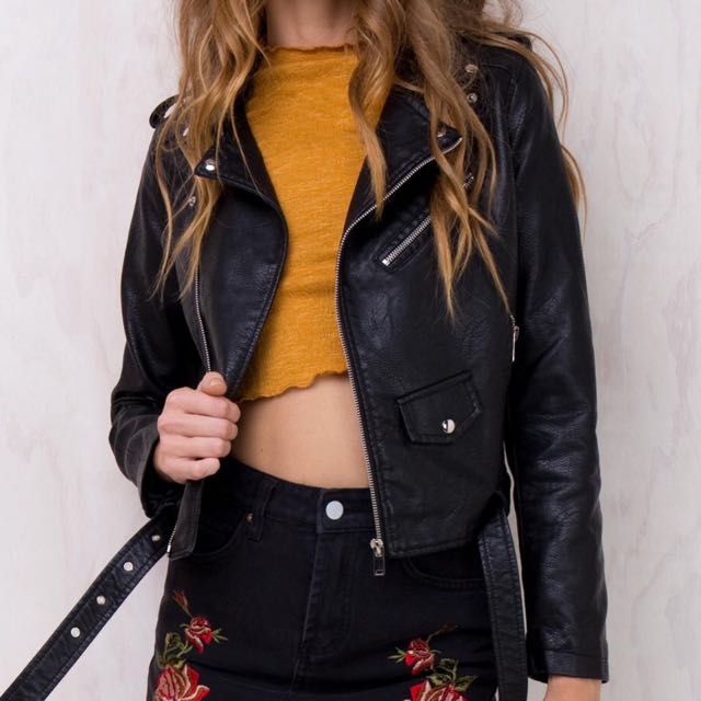 princess polly leather jacket