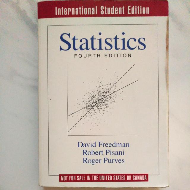 Statistics 4th Edition Books Stationery Textbooks On Carousell