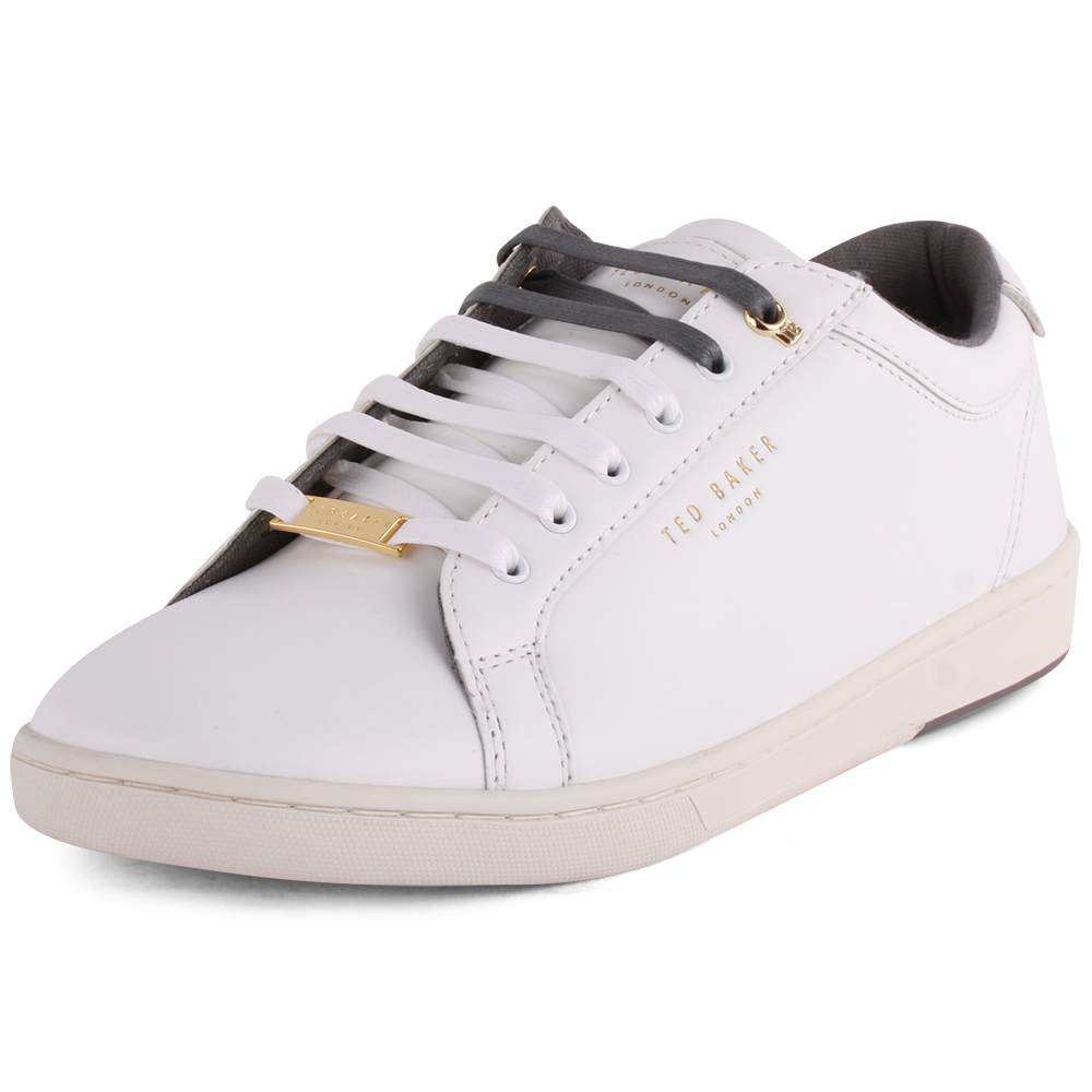 ted baker mens white trainers