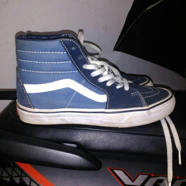 vans sk9 hi womens navy