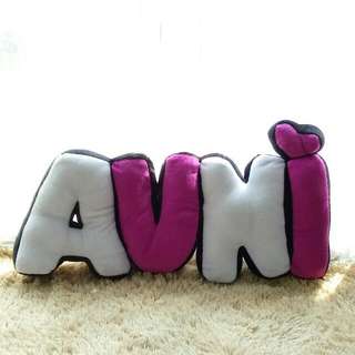 Customize Alphabet Pillow (AUNI)