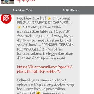 Trusted Seller Thanx U Caroussel