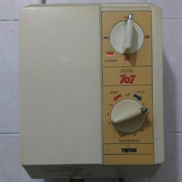 707 alpine instant water heater