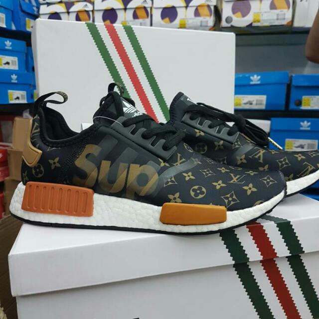 adidas nmd X lv, Men's Fashion, Footwear, Sneakers on Carousell