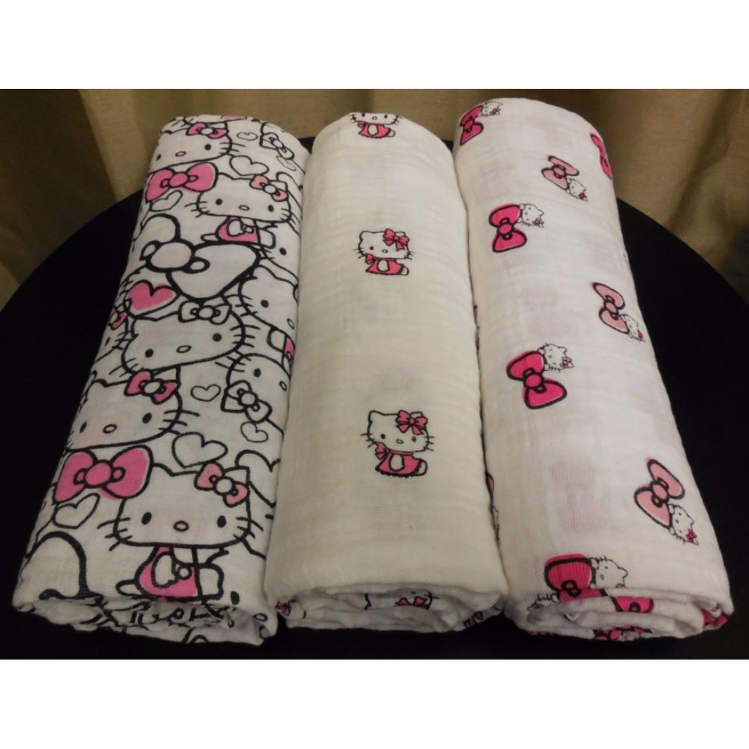 hello kitty baby blanket