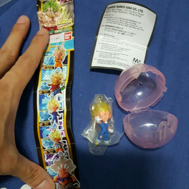 Dragon Ball Udm Majin Vegeta Keychain Toys Games Bricks