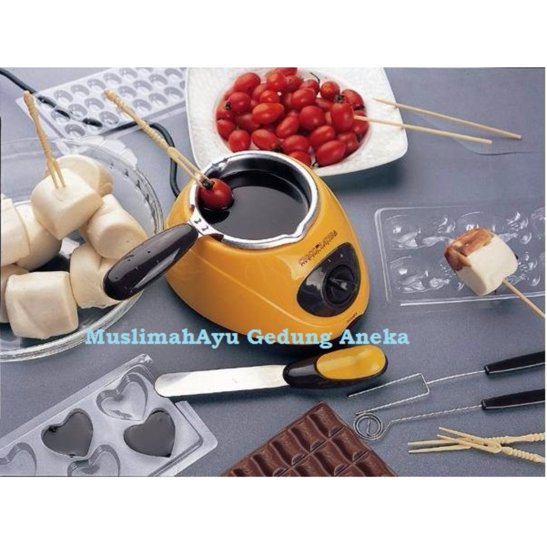 Electric Chocolate Melting Pot Jenama Chocolatiere Peralatan Dapur Tunjuk Banyak Lagi Peralatan Dapur Photo