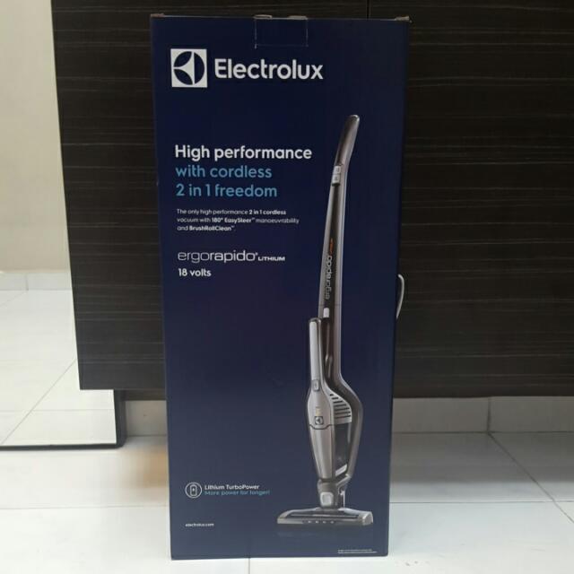 Electrolux Cordless Vacuum Cleaner, TV & Home Appliances, Vacuum