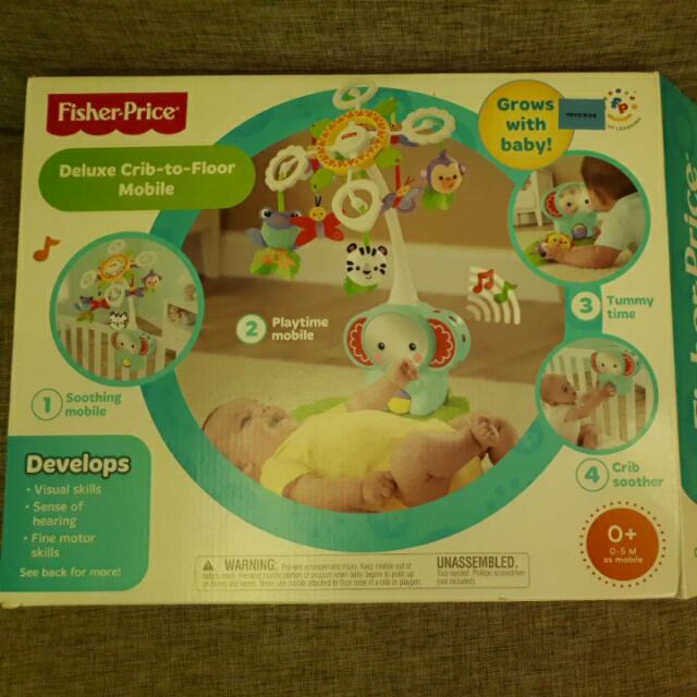 Fisher Price Deluxe Crib To Floor Mobile Babies Kids On Carousell