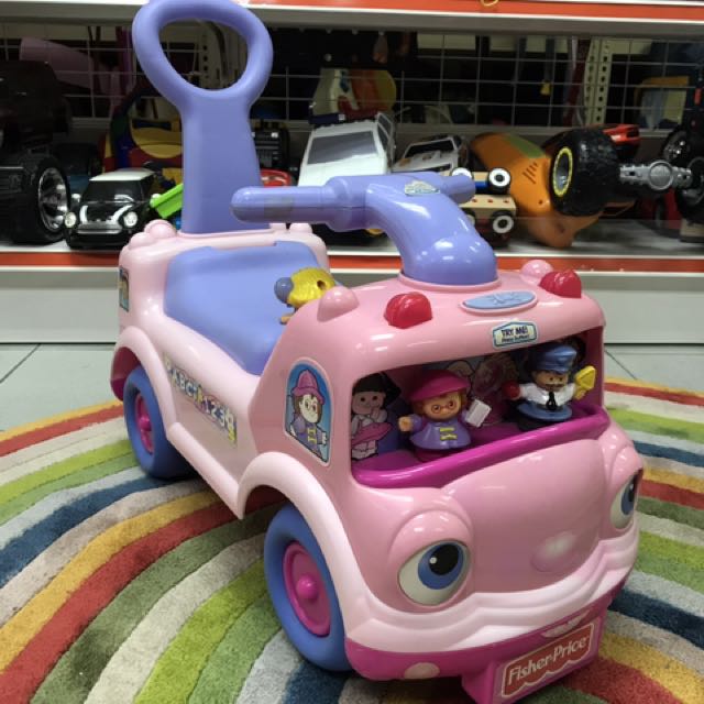 Fisher price sale pink bus